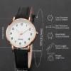 Montre Noir/Blanc