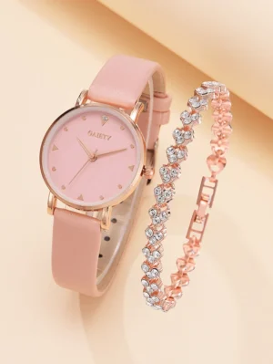 Montre Rose/Rose