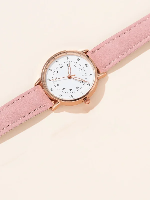 Montre Rose avec Bracelet