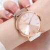 Montre Bicolore Beige/Blanc
