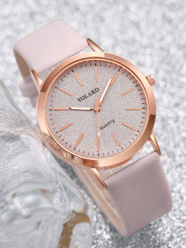 Montre Rose Gris