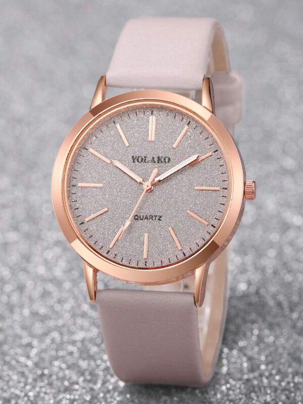 Montre Rose Gris