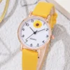 Montre Jaune Avec Bracelet