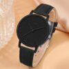 Montre noir avec bracelet
