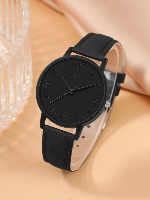 Montre noir avec bracelet