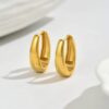 Boucles d'oreilles en U