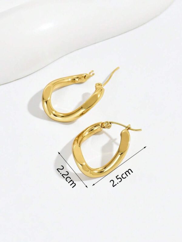 Boucles d'oreilles dorées