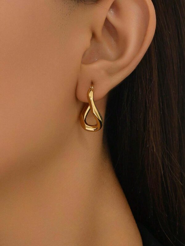 Boucles d'oreilles dorées