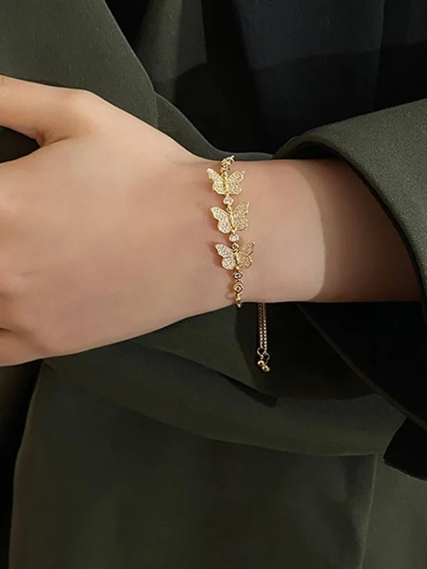 Bracelet 3 Papillons