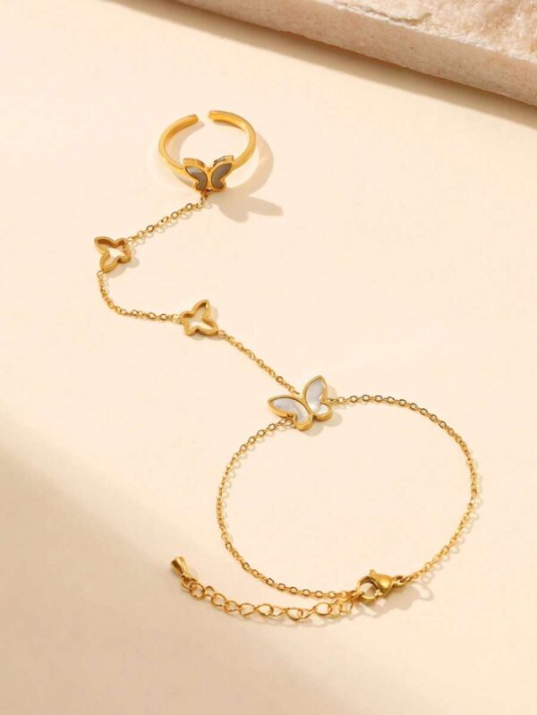 Bracelet chaîne de doigt