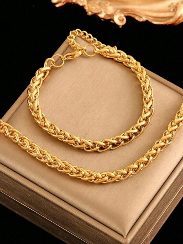 Ensemble de bijoux en or