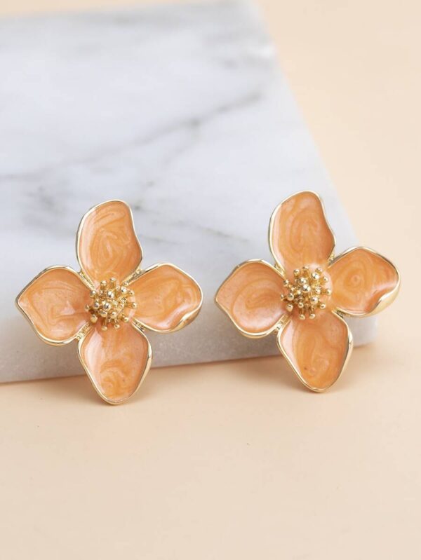 Boucle d'oreille Oranger