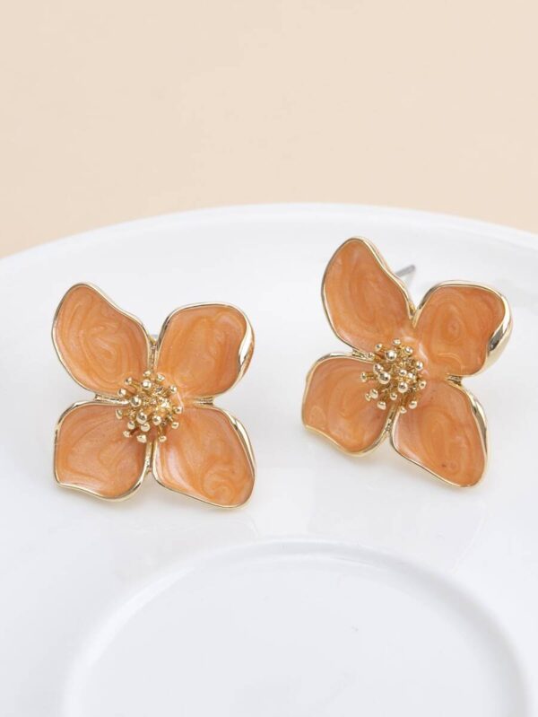 Boucle d'oreille Oranger