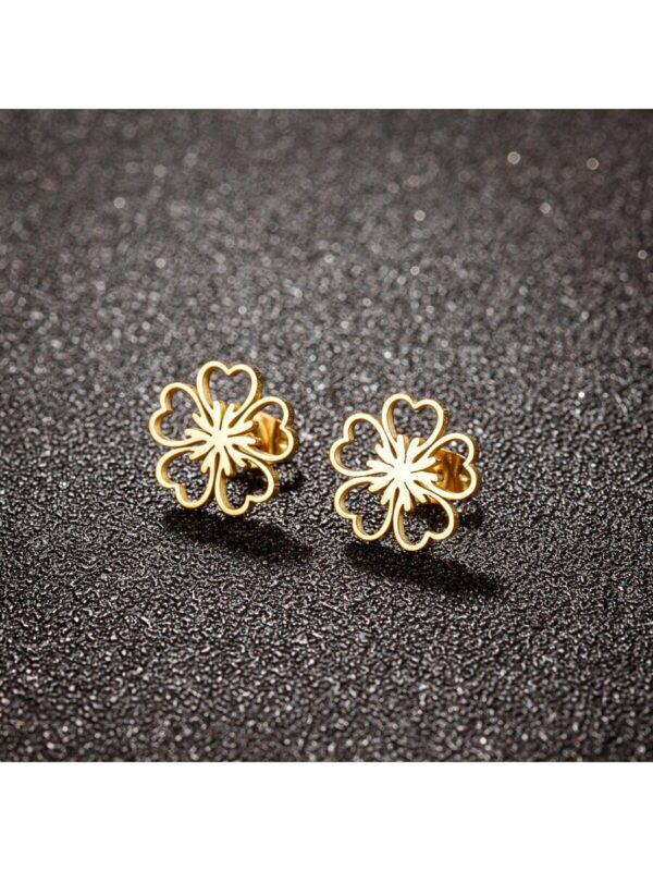 Boucle d'Oreille fleurie