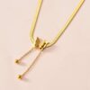 Collier Papillon Doré